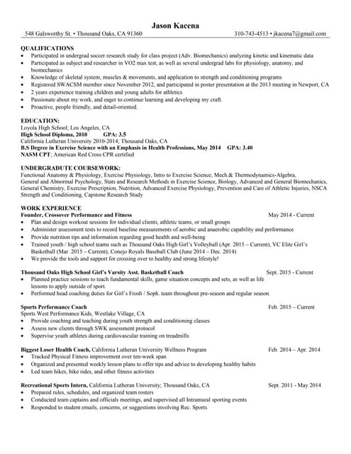 2016 Resume | PDF
