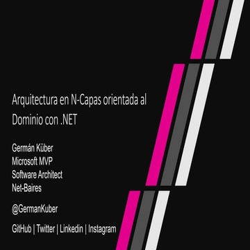Programación en N Capas .Net
