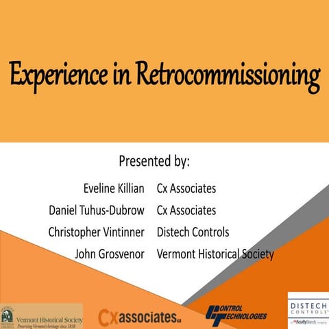 Retrocommissioning Works