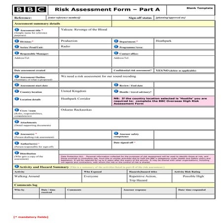 Bbc risk-assessment | DOC