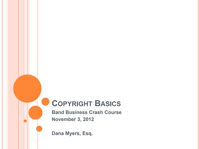 BBCC Copyright slides