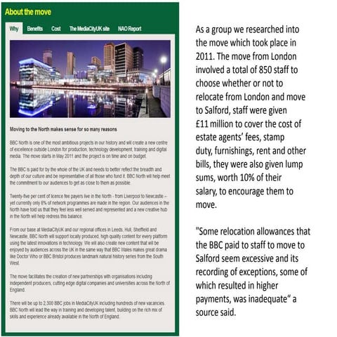 Bbc move to manc research