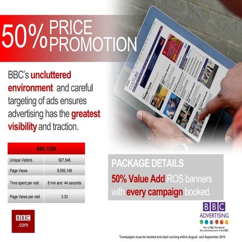 BBC Price Promotion Package_August & September 2014