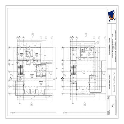 COMMERCIAL BUILDING REVIT 3D - Sheet - A101 - LEVEL 1 | PDF