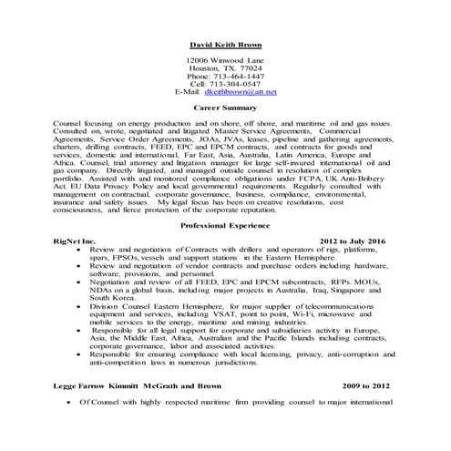 Marc Folladori resume | PDF