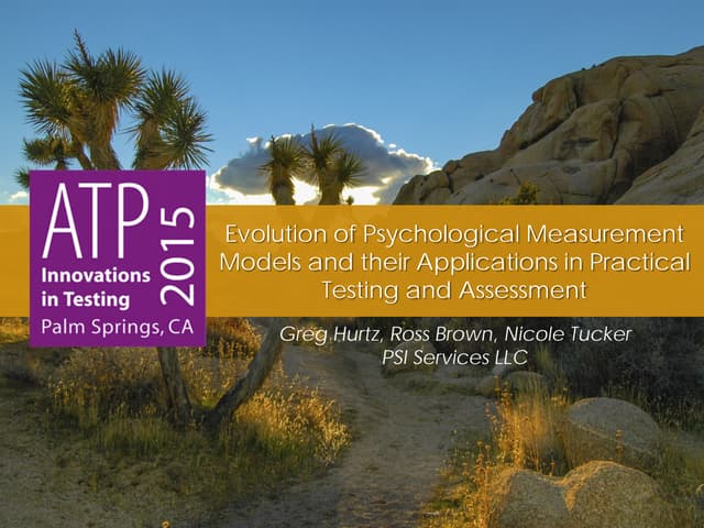 ATP 2015 Evolution of Meas Models (1)