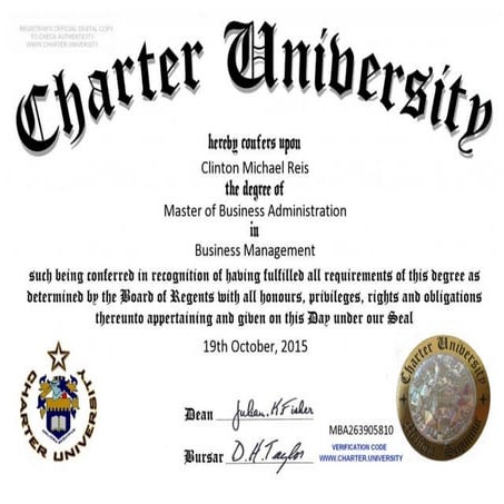 MBA Degree | PDF