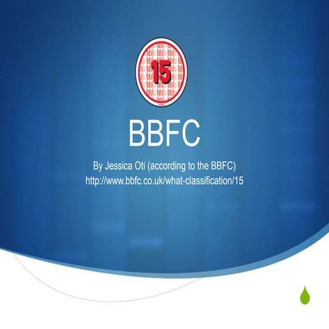 Certificate ratings bbfc | PDF