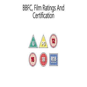 Bbfc, film ratings and certification