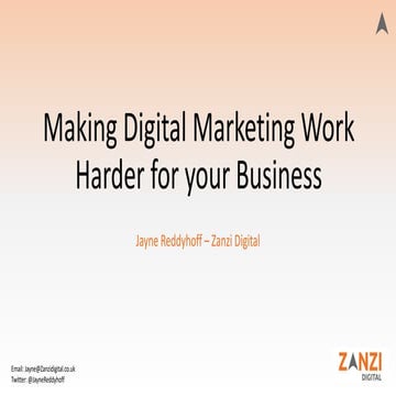 Making digital marketing work harder for your business