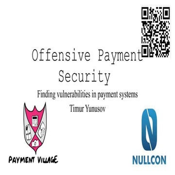 Offensive Payment Security