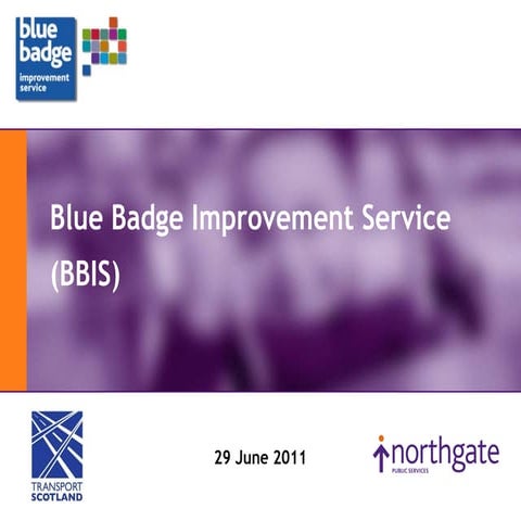 Blue Badge Improvement Service