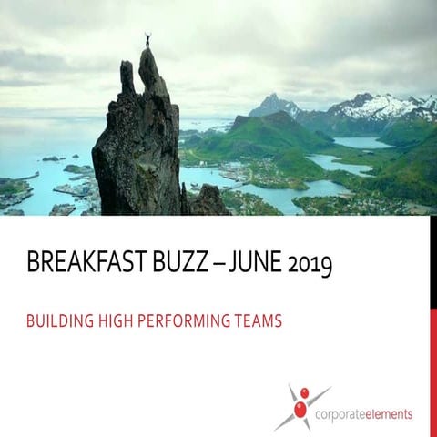 Building High Performing Teams