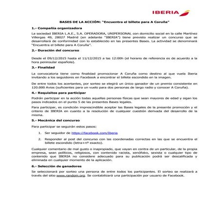 BBLL.- Encuentra el billete a A Coruña