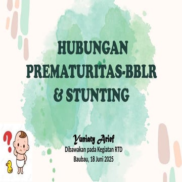 Hubungan antara bayi berat lahir rendah dan stunting.pptx
