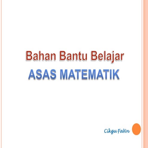BBB Asas Matematik