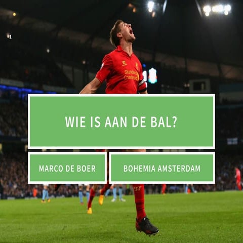 Big Brand Moments Presentatie MARCOM14 Rai Amsterdam