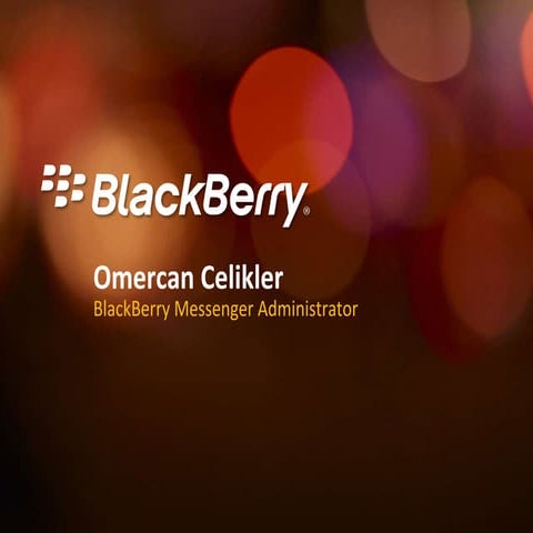 Blackberry Presentation October-723842TR