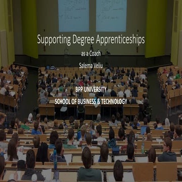 BPP UNIVERSITY SCHOOL OF BUSINESS & TECHNOLOGY