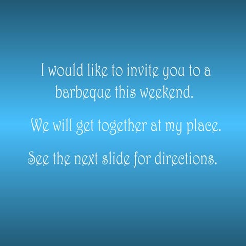Bbq invitation