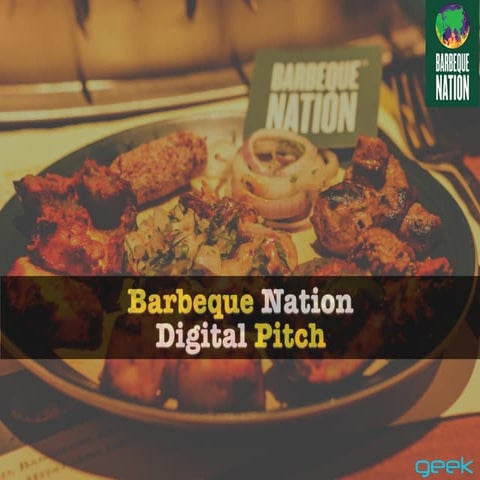 Barbeque Nation Pitch Deck by Sumit Maurya