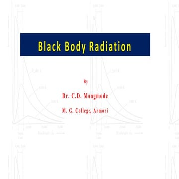 Black Body Radiation