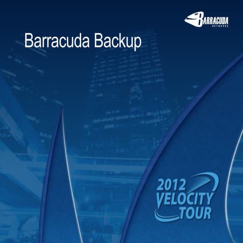 Barracuda Backup Service - English Presentation
