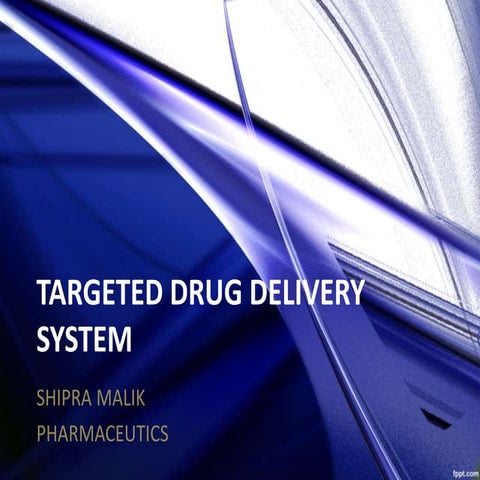 Targeted drug delivery systems