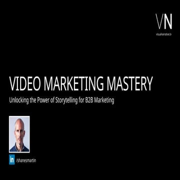 Video Marketing Mastery - Unlocking the Power of Storytelling for B2B ...