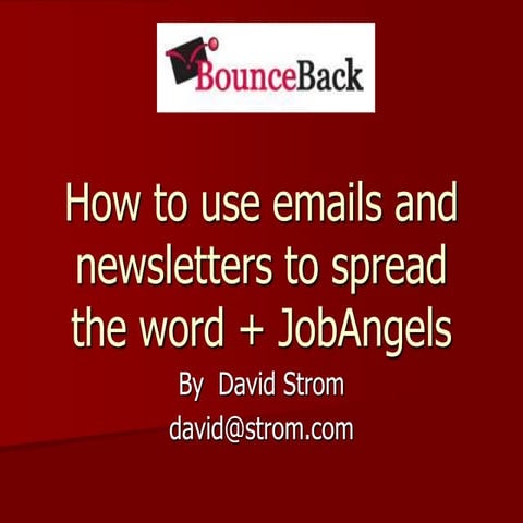 How to use email newsletters 