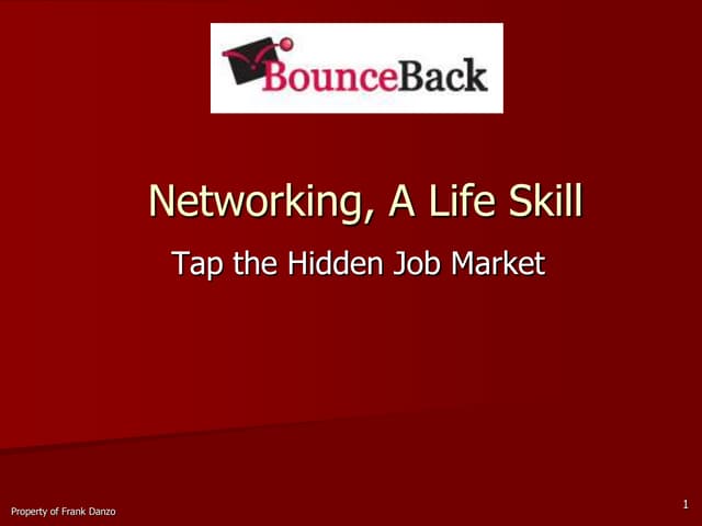 Networking tips and techniques