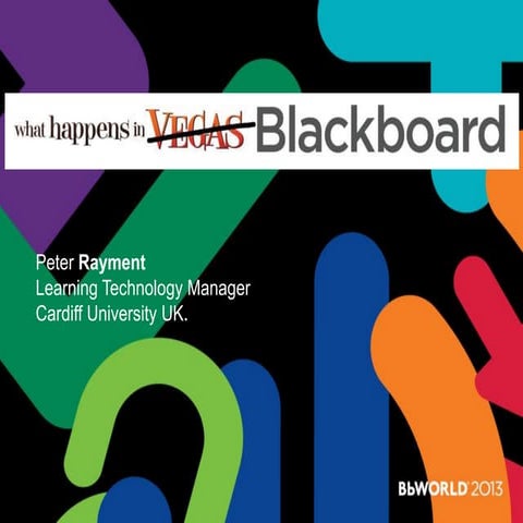 Bb w ppt_what happens in blackboard p rayment