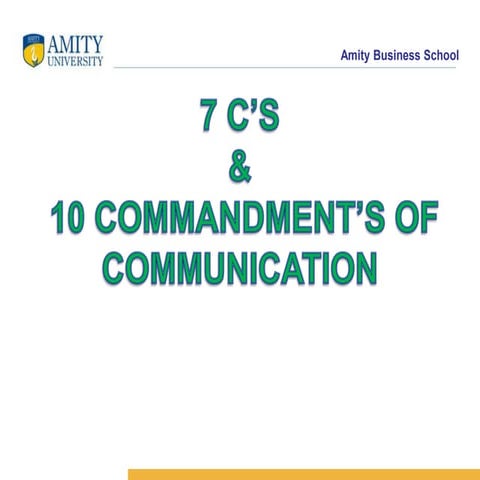 Business communication