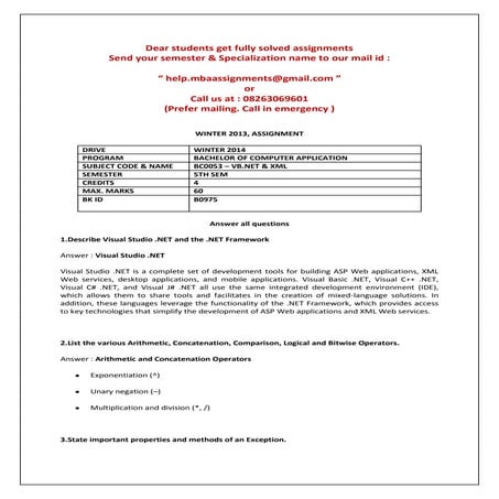 Bc0053 – vb.net & xml