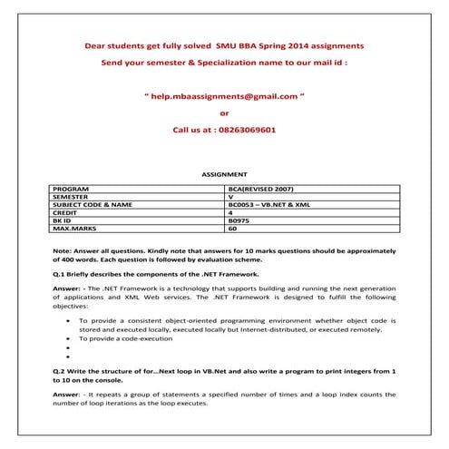 Bc0053 – vb.net & xml