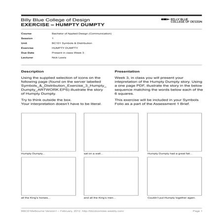 exercise Communication Design