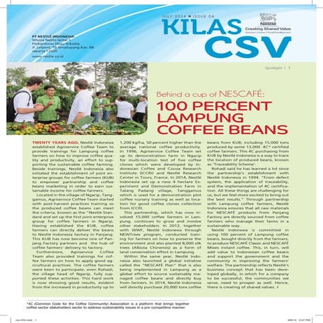 Kilas CSV 04_Nescafe Plan