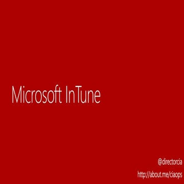 Microsoft Cloud Device Management comparisions
