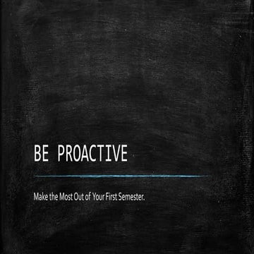 Simple Guide On How To Be A Good College Student | PDF