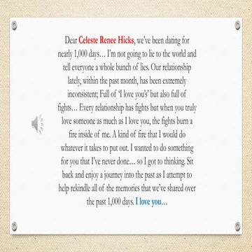 A look back on the past.. BC.