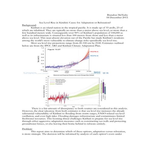 9.1 Kiribati KJIP - draft NAP | PDF