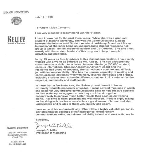 LetterofReference | PDF