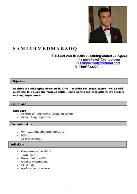 cv- samy