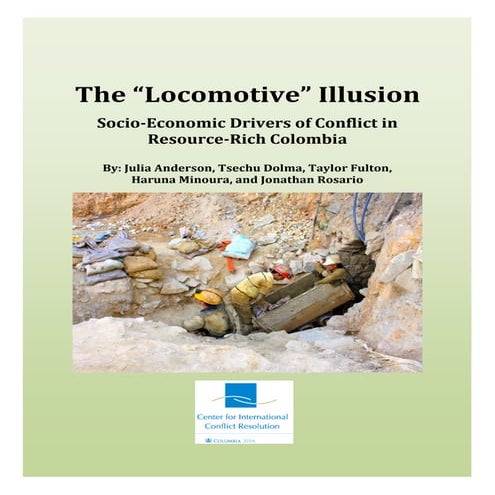 The 'Locomotive' Illusion - Socio-Economic Drivers of Conflict in Resource-Ri...