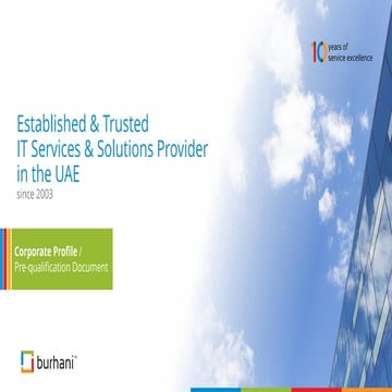 Corporate Profile 2016