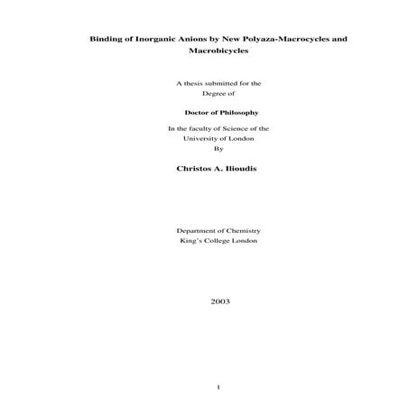 PhD Thesis