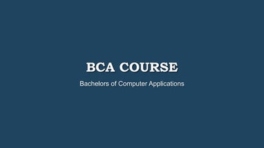 Career Options after BCA