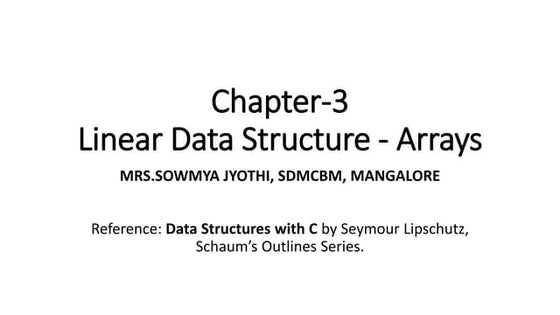 Array data structure | PDF
