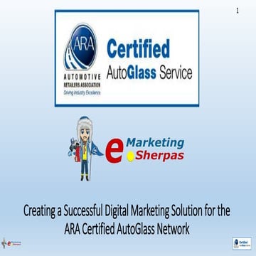 ARA Certified Glass Network Marketing Proposal 