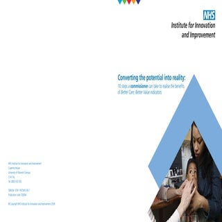 Bcbv for commissioners